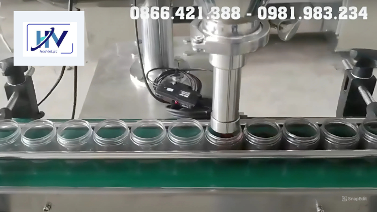 Máy chiết rót bột định lượng trục vít máy chiết rót bột 1 vòi