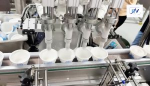 Lắp đặt dây chuyền chiết rót sữa chua trân châu tại Sài Gòn